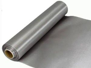grey satin fabric roll