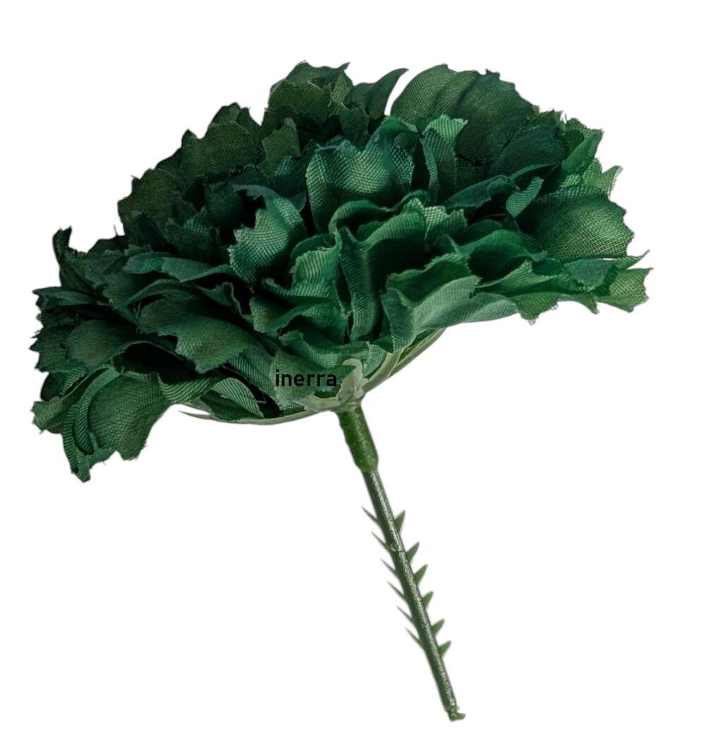 green carnation pick for floral foam funeral flowers