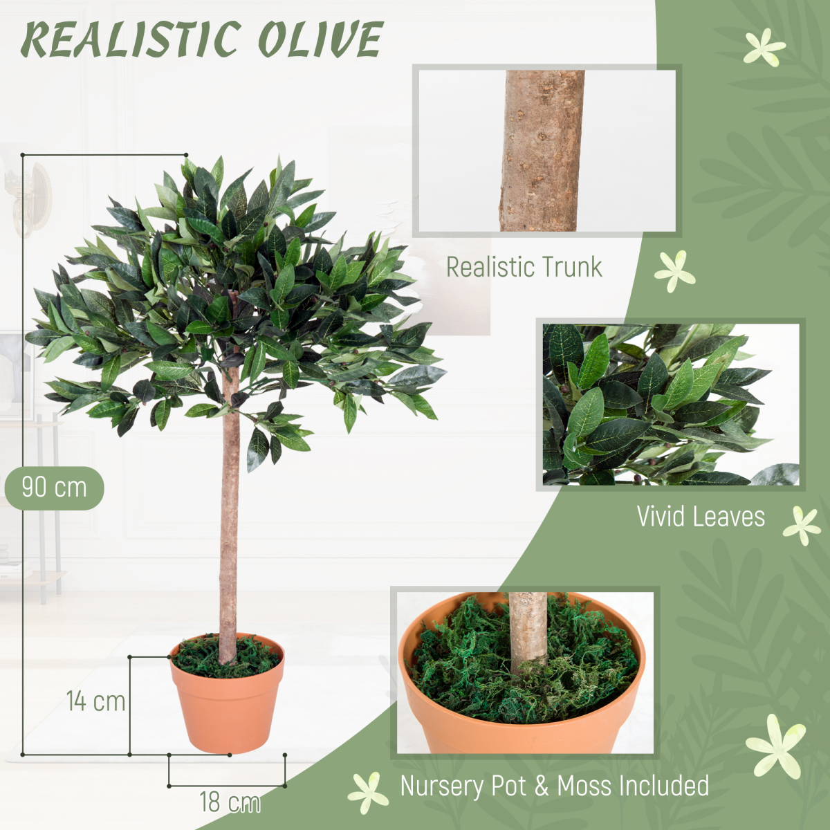 artificial olive tree plant