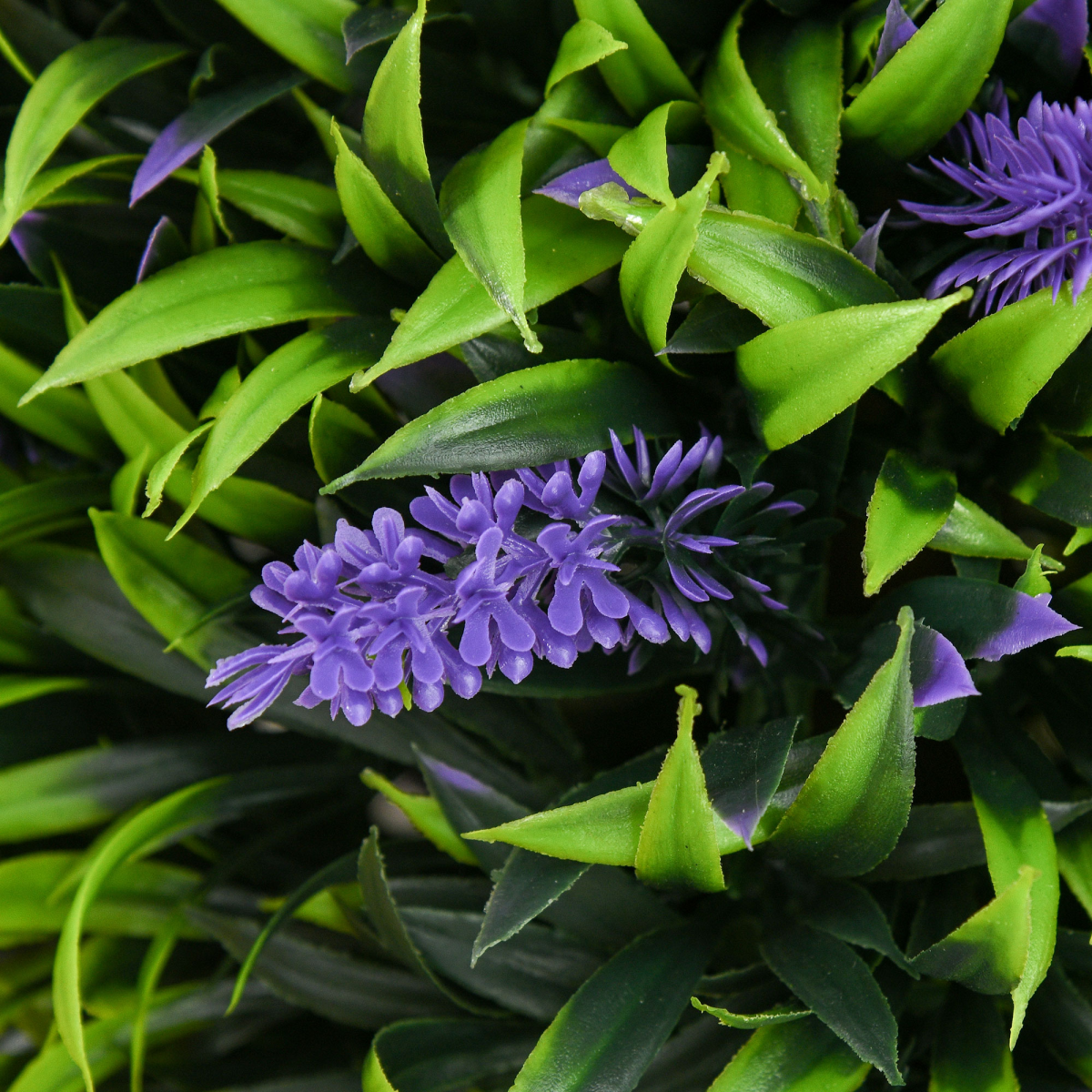 Artificial Plants Ball Tree with Lavender Flowers