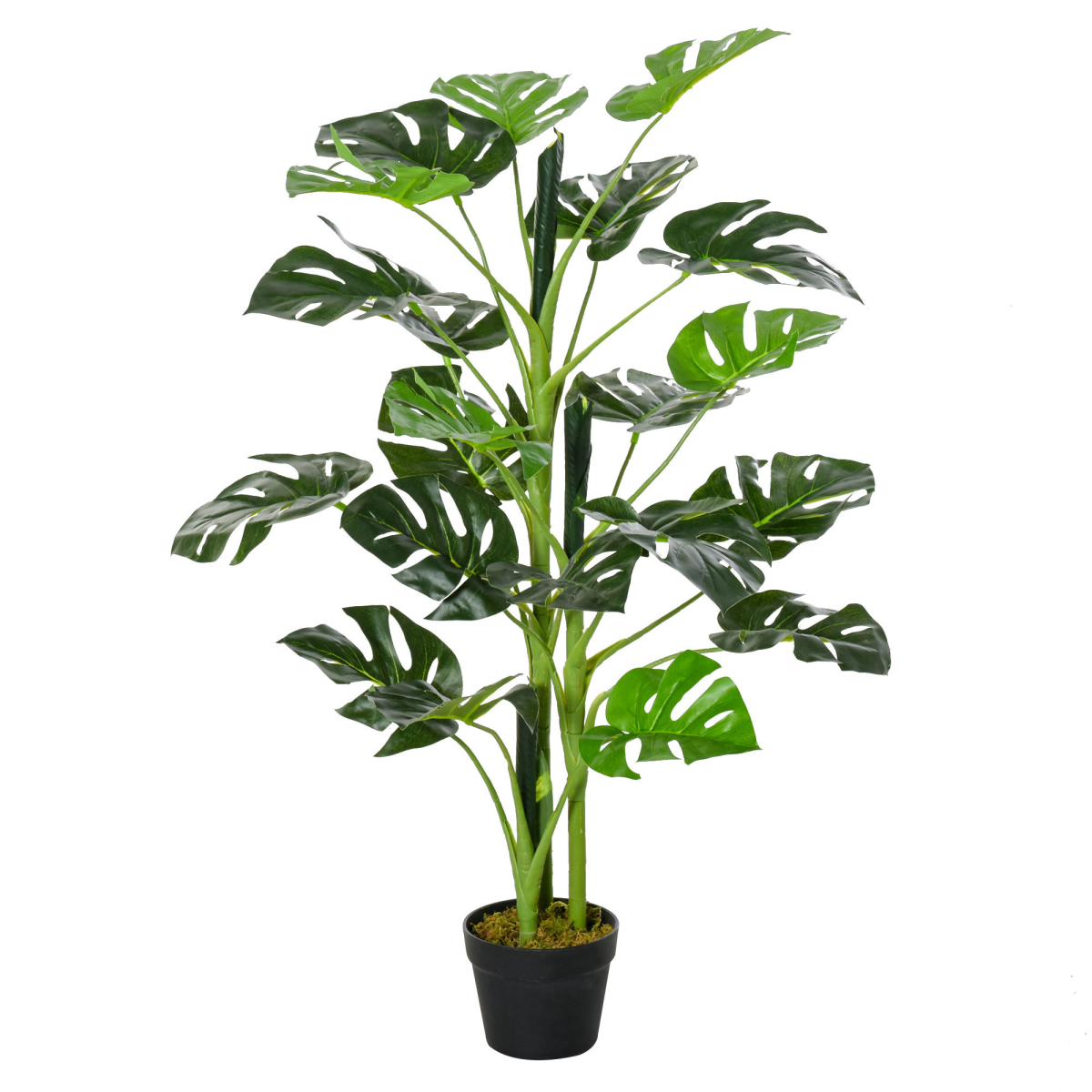 Artificial Monstera Tree 21 Leaves Palm Tree