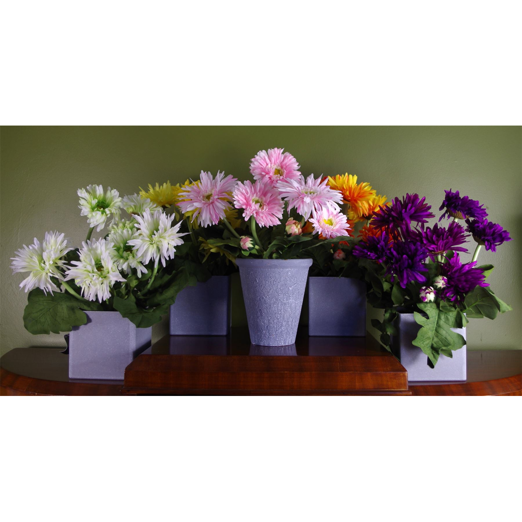 Artificial Potted Daisy Flowering Plant Yellow