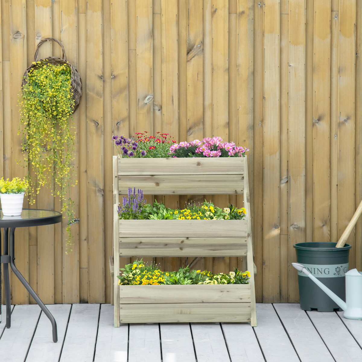 Raised Garden Bed Kit for Flower & Vegetables