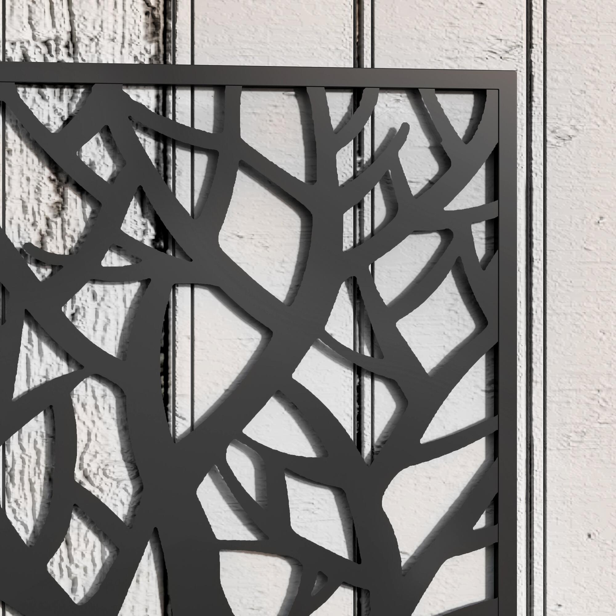 Metal Raised Garden Bed with Trellis, Elevated Planter Box