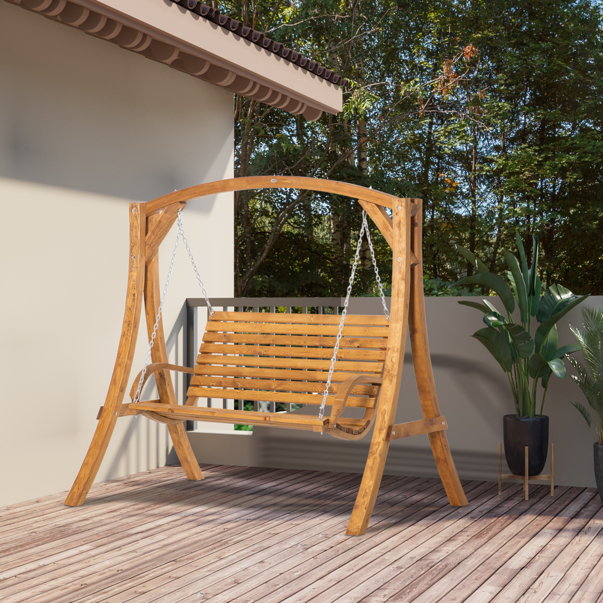2 Seater Garden Swing Seat Swing Chair