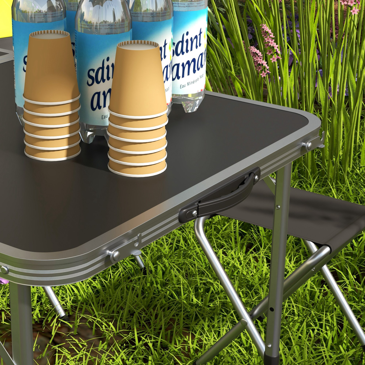Camping Table and Chairs Outdoor Indoor