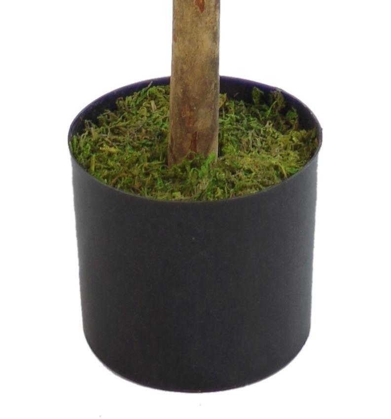 image of 120cm pair of pair of 4ft artificial boxwood buxus ball topiary tree view 1