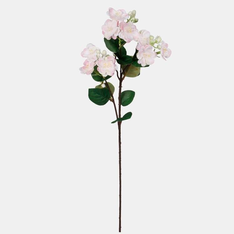 Artificial Flower Spray Stem 60cm Jasmine pink
