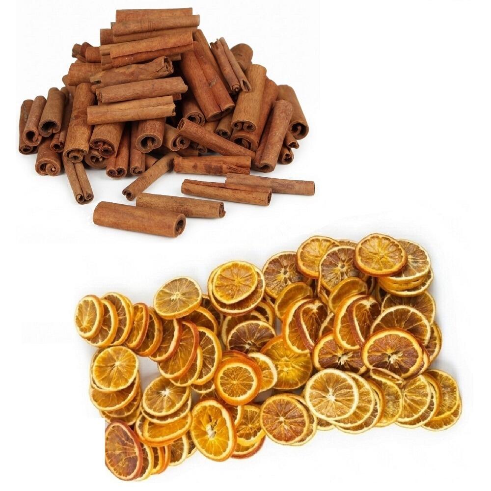 natural dried cinnamon sticks quills uk orange slices fruit