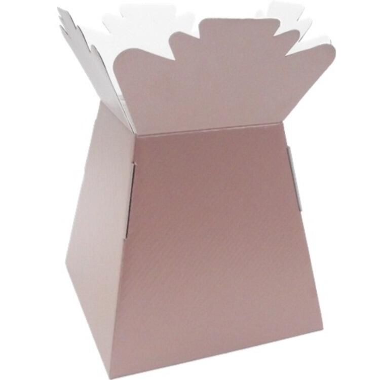 rose gold florist boxes