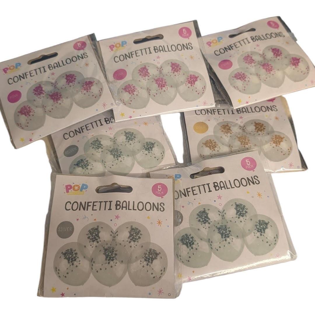 confetti balloons