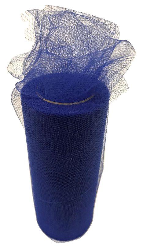 royal blue tulle fabric netting roll
