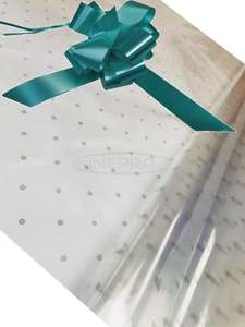 turquoise hamper wrap wrapping kit cellophane bow