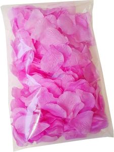 pink rose petals wedding confetti