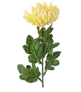Chrysanthemum stem single flower yellow artificial flower