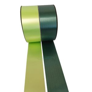 Florist Poly Ribbon - 100 yards x 2 - Green — Artificial Floral Supplies