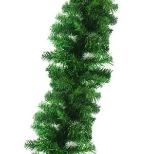 artificial spruce garland green