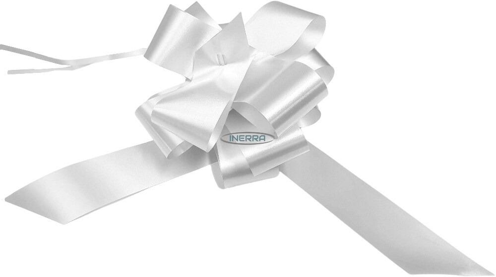 white pull bow