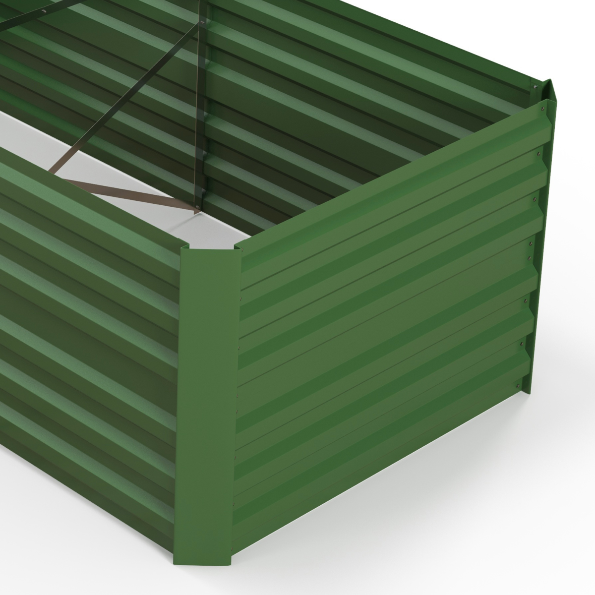 Steel Outdoor Raised Bed metal