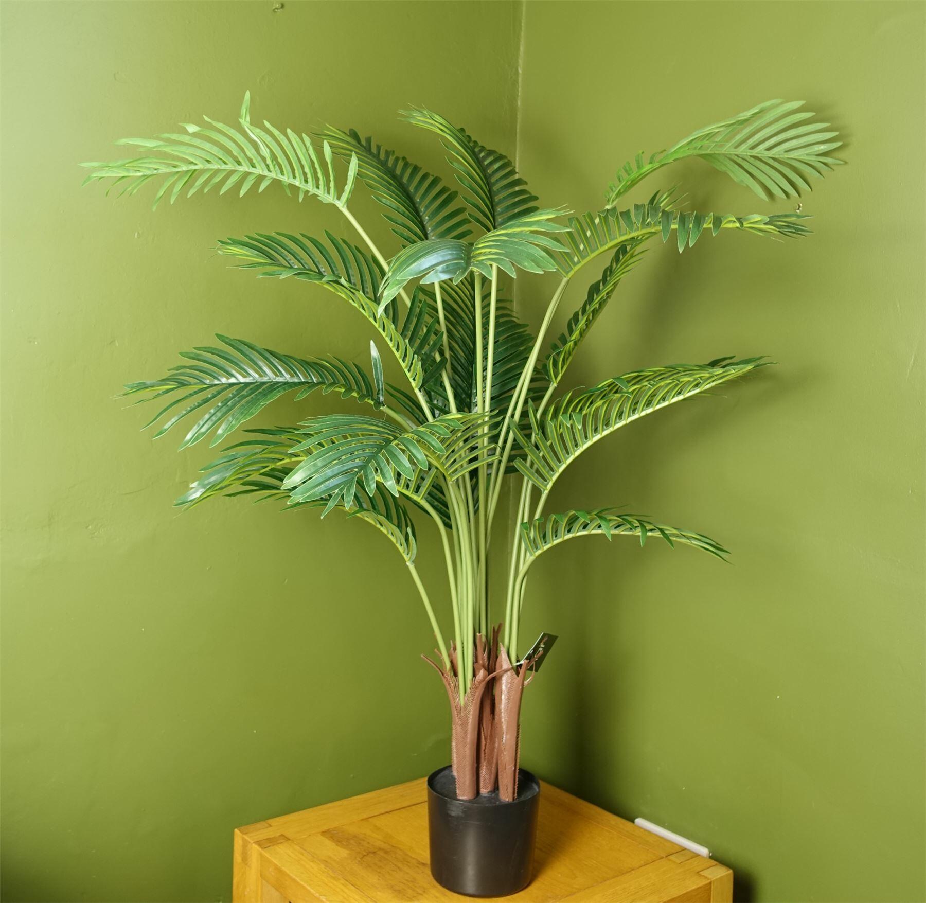 Large artificial areca palm tree