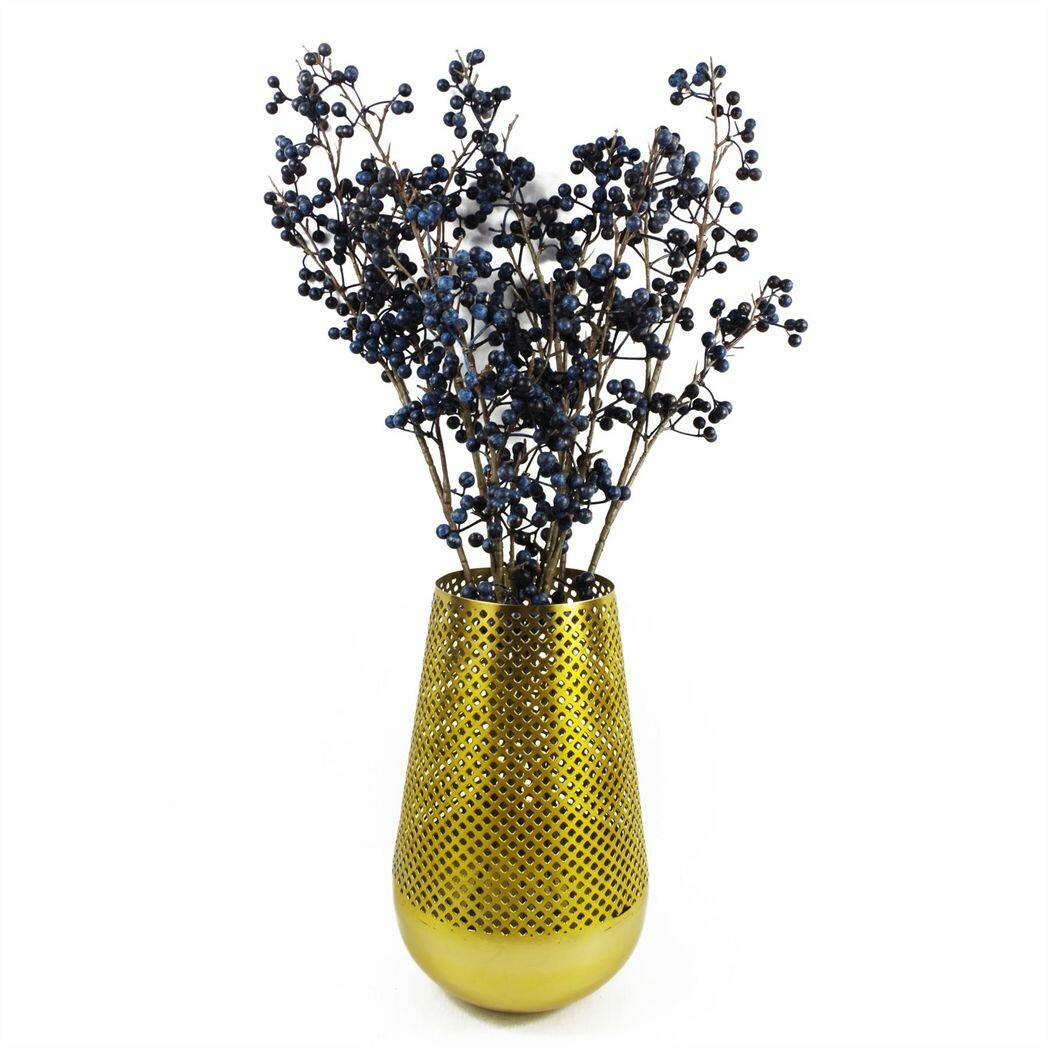 Artificial Blue Christmas Berry Spray