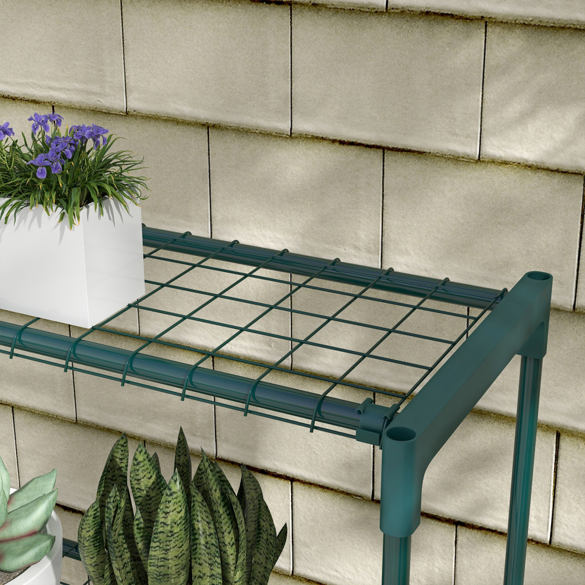 Plant Stand, 4-Tier Planter Holder Flower Display Rack Plant Stand, 4-Tier Planter Holder Flower Display Rack