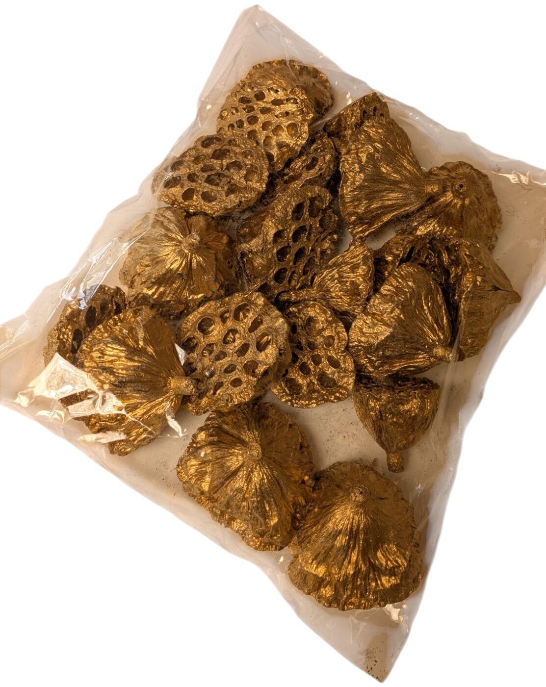 gold lotus heads dried fruit