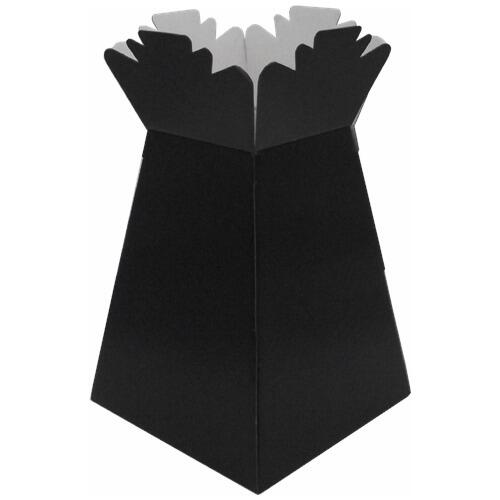 black florist box