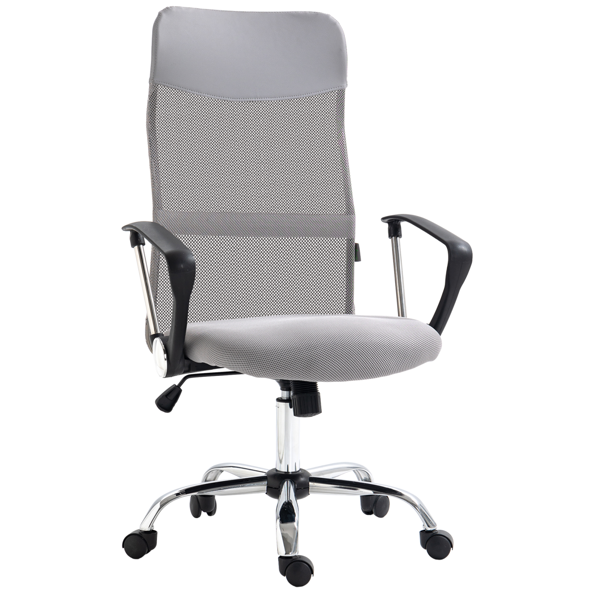 homcom executive office chair high back mesh back view 1