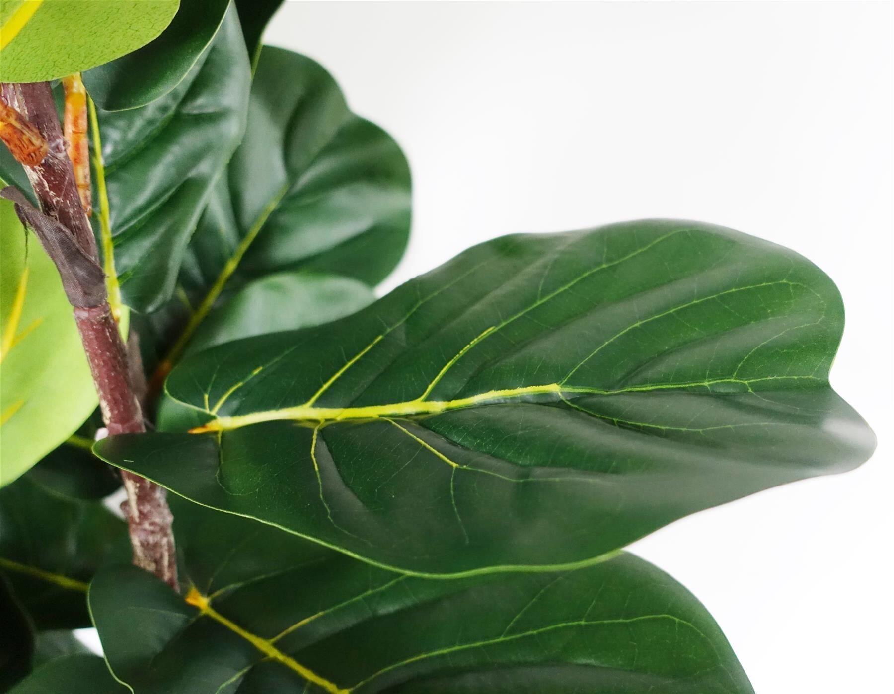image of 120cm artificial fiddle fig tree  premium quality view 1