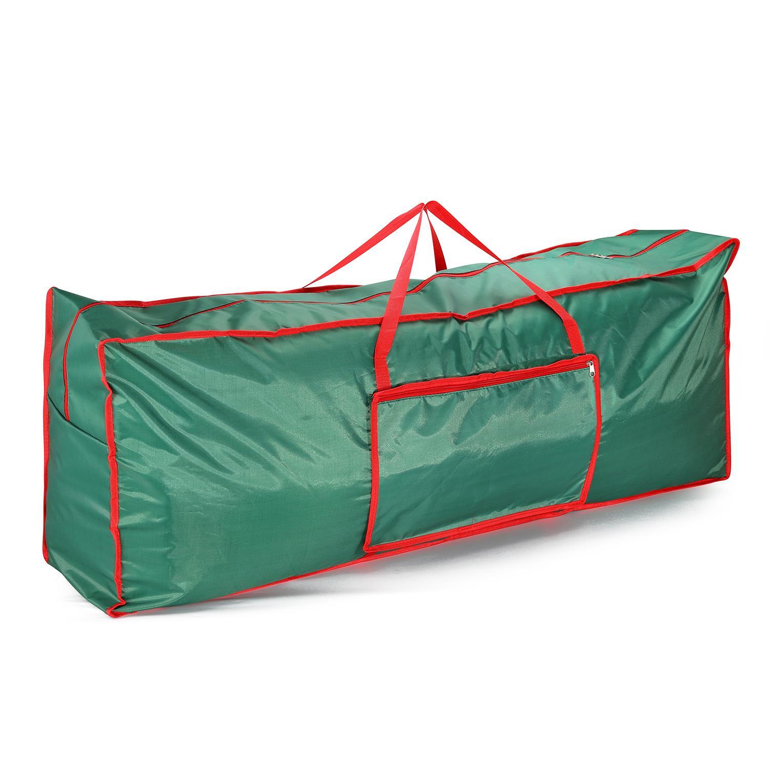 christmas tree fabric storage bag with reinforced seams and strong zippers