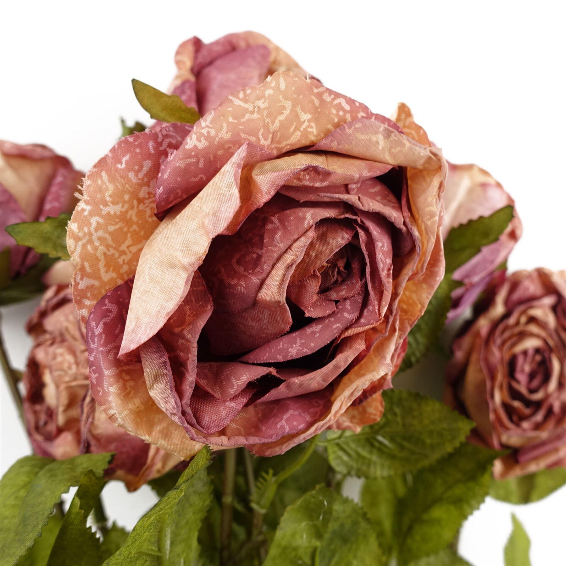 dark rose pink 6 x artificial of product image