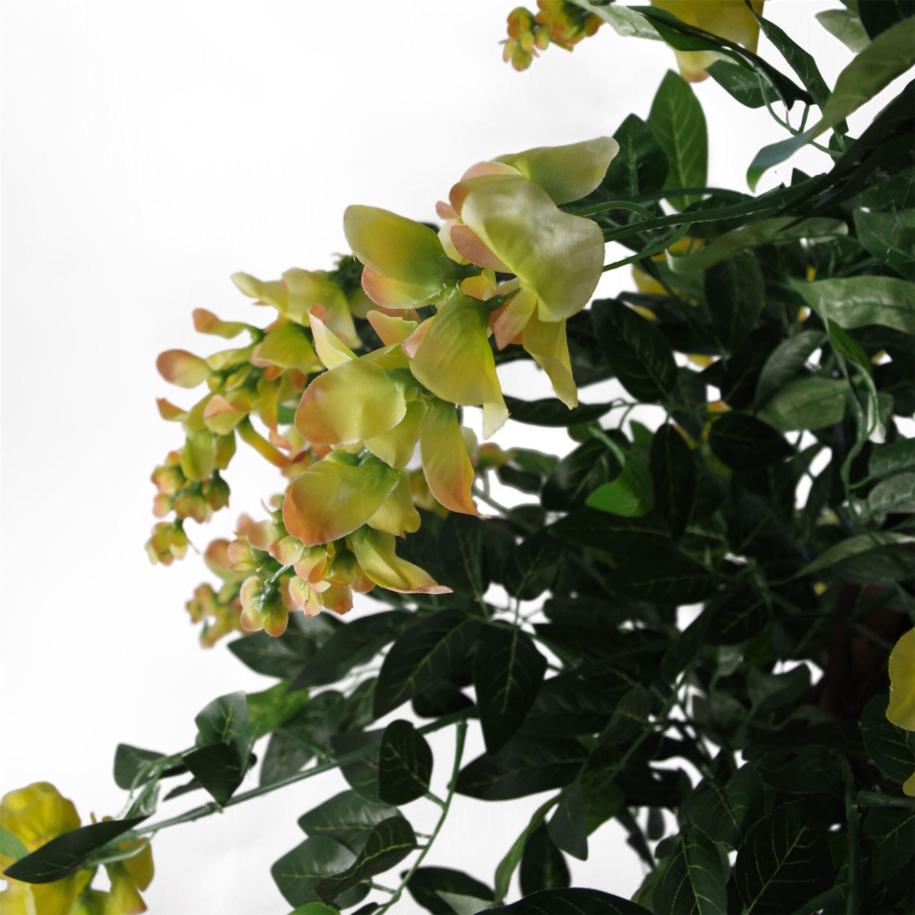 wisteria yellow artificial 120cm tree product image