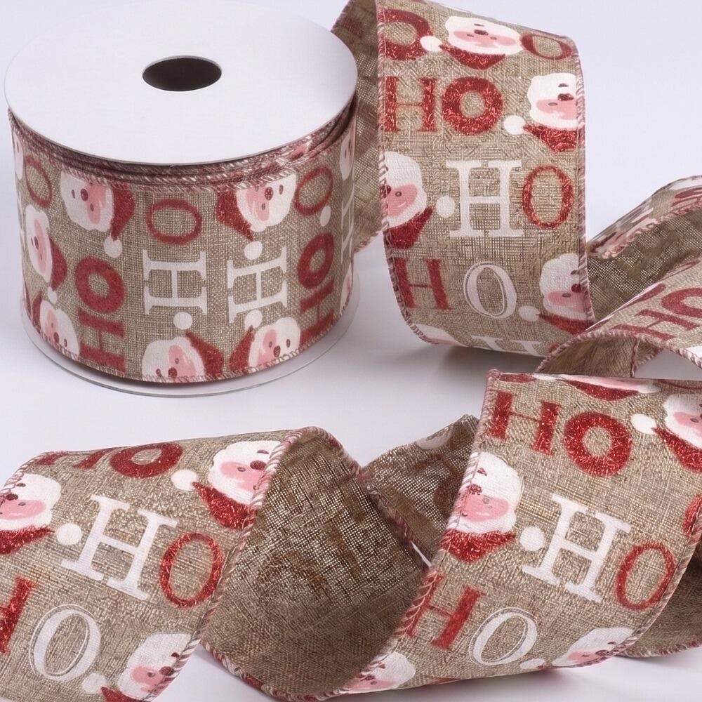 Santa Christmas Ribbon roll