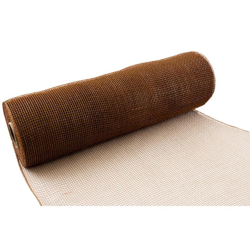 Tan Deco Mesh for Wreath Making