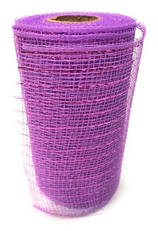 deco mesh roll lilac