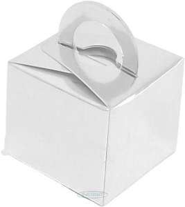 party box boxes balloon weight silver
