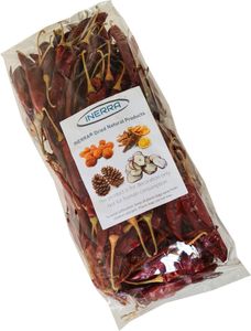 dried christmas wreath potpourri chilli chillies chillis