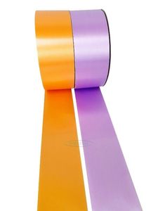orange lilac ribbon
