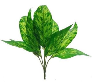 artificial foliage plant with green leaves