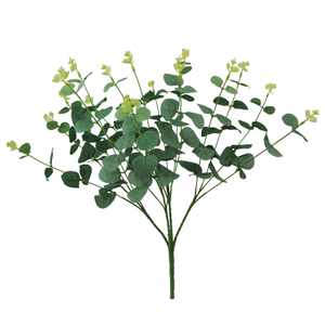 eucalyptus artificial green flowers