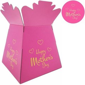 florist Mothers Day Flower Box pink