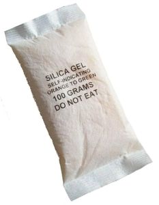 self indicating silica gel sachets 100g