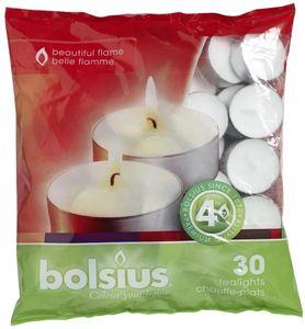 tealight candles in bag