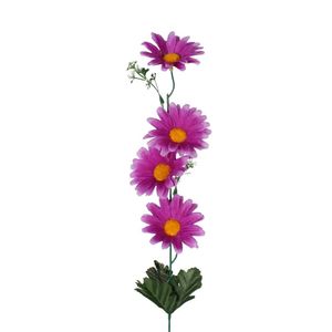 artificial purple daisy stem
