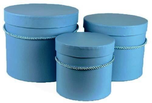 Hat Boxes with Rope Handle