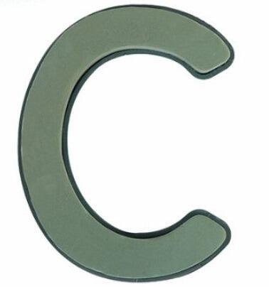 floral foam letter c funeral tribute