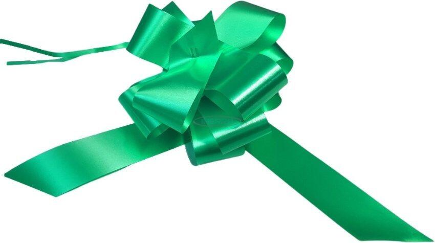 emerald green pull bow