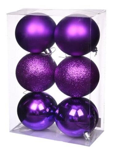 purple baubles