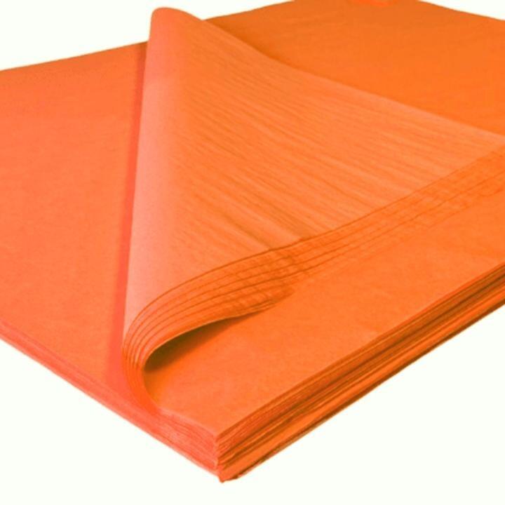 saffron tissue paper